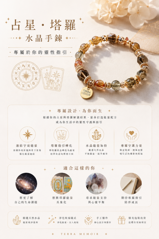 塔羅占星水晶手鍊
