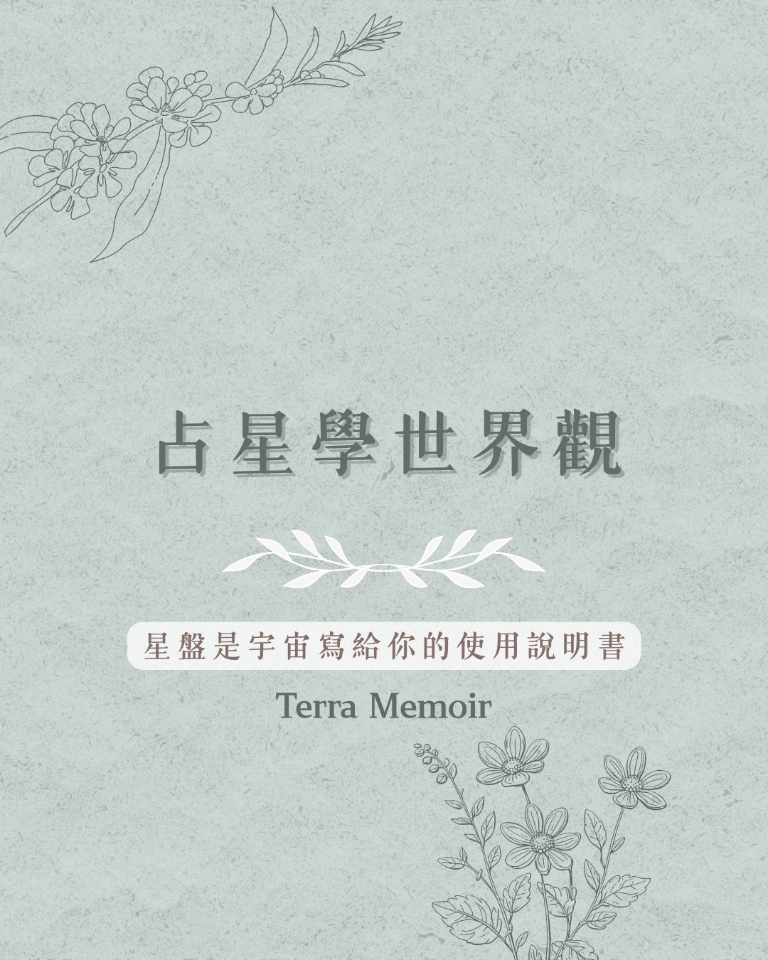 占星學世界觀｜人生使用說明書
