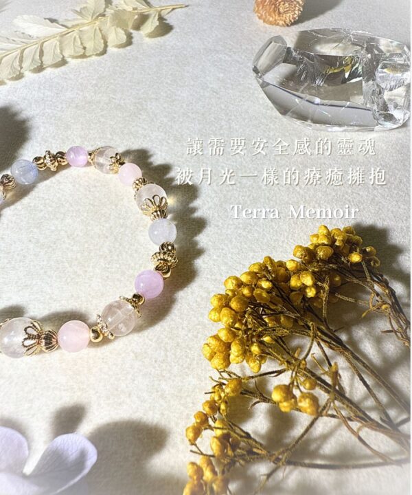 【巨蟹座-靜月之心】安撫情緒 ∣ 滋養內在 ∣ 喚醒直覺 6 巨蟹座水晶手鍊