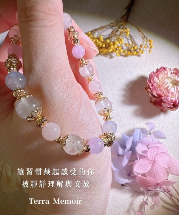 【巨蟹座-靜月之心】安撫情緒 ∣ 滋養內在 ∣ 喚醒直覺 7 巨蟹座水晶手鍊