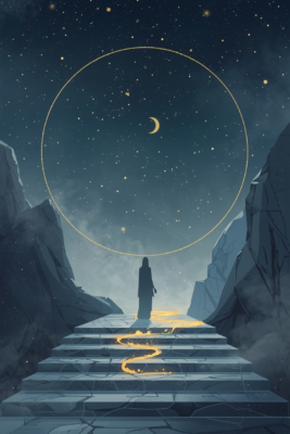 lucid origin A dreamy and mystical high quality illustration with structured composition s 0