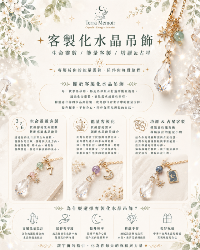 水晶吊飾說明
